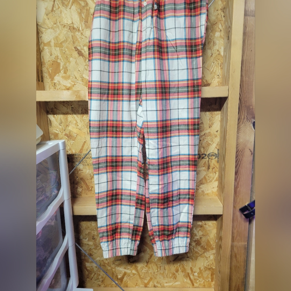Goodfellow‎ and Co NWT Mens Plaid Pajama Pants Jogger Style Size Small